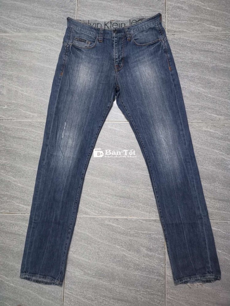 Quần jeans Calvin Klein U.SMadeSlimWassDN size 32