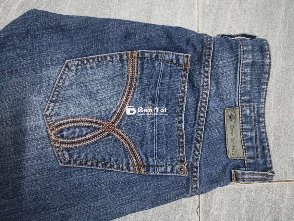 Quần jeans Calvin Klein U.SMadeSlimWassDN size 32