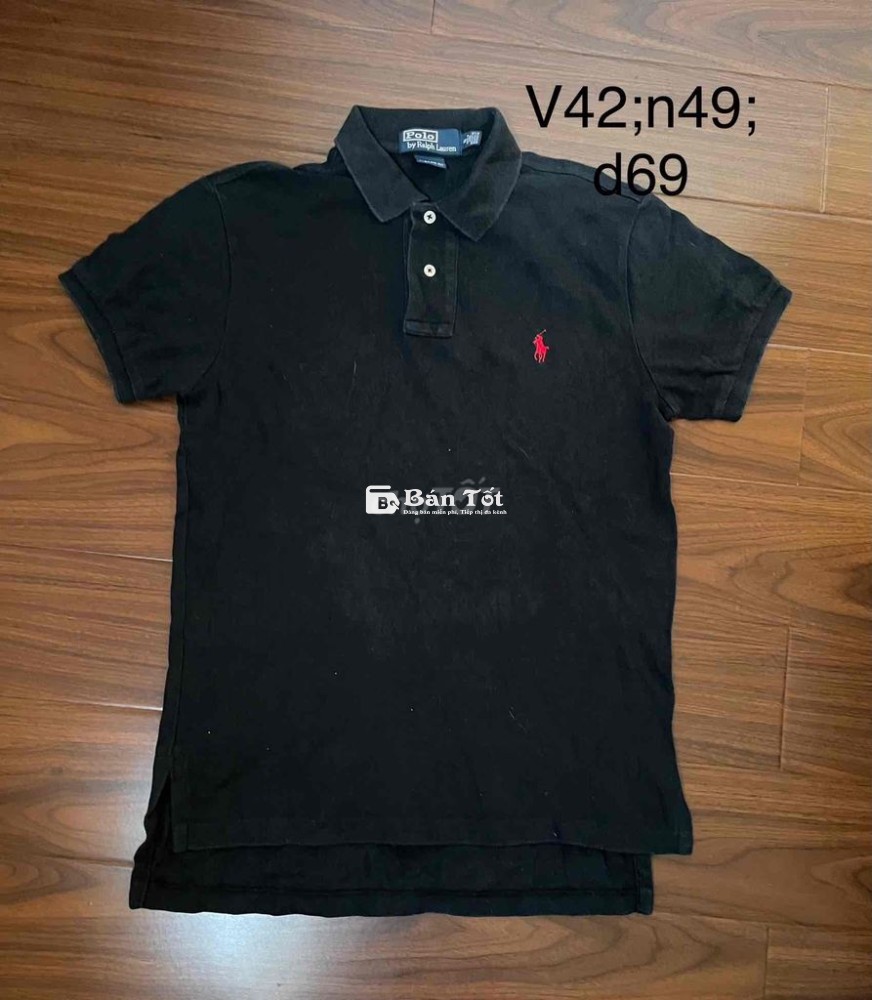polo RL size M xanh đen ; mới 96%
