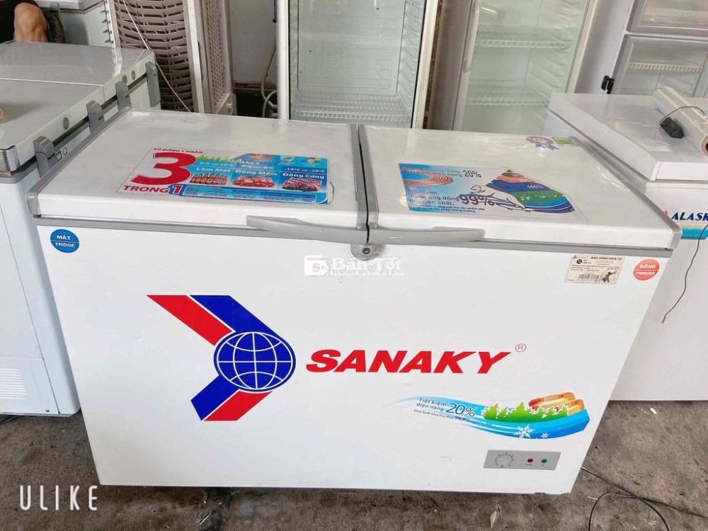 Tủ Đông mát Sanaky 350L mới 90%