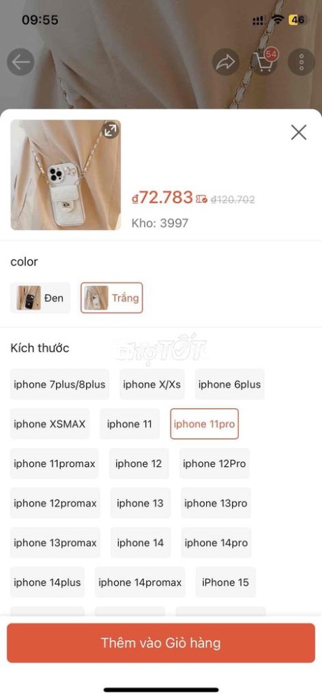 Ốp Iphone 11 Pro có ví mới chưa sử dụng