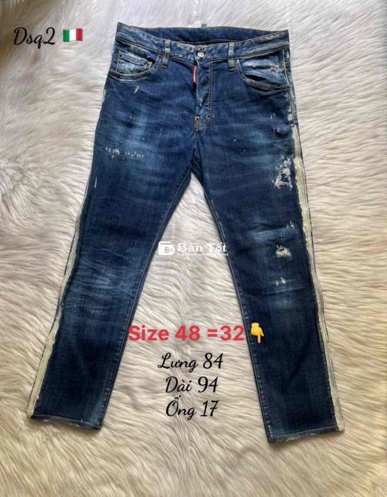 💢Skater Jean DSQUARED 2, đẹp, độc lạ..Size 48 🇮🇹 =