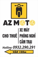 Azmoto Cho thuê xe máy tại Bến Tre