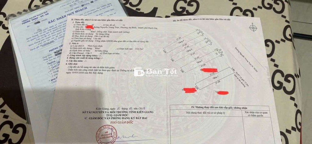 Nhà trọ Mặt tiền đường Nguyễn Trung Trực, P.An Bình,TP.Rạch Giá.