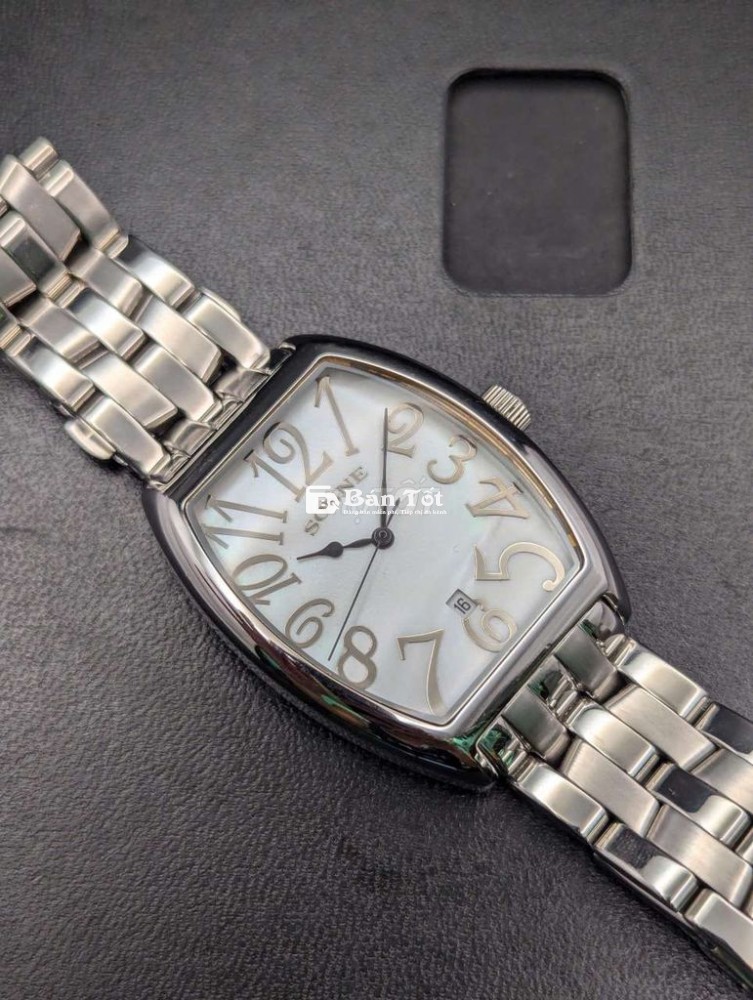 Đồng hồ Sonne tank dáng thùng rượu  mặt xà cừ