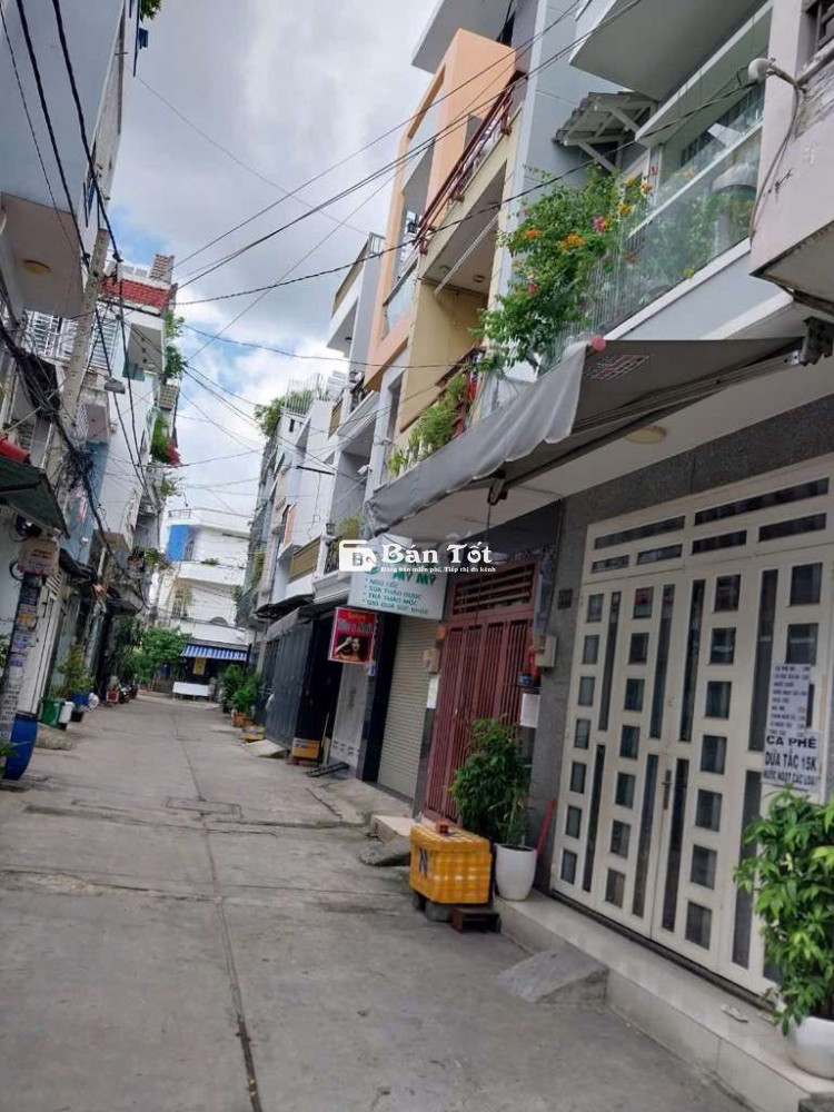 Nhà bán hẻm xe hơi tránh nhau thông tứ tung, 2 tầng, 48m2, mã lò,