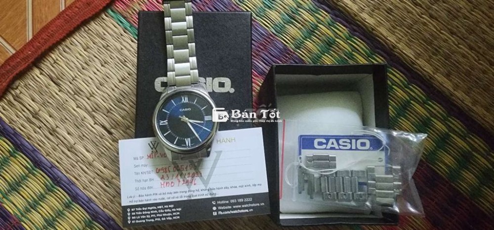 Đồng hồ casio MTP chính hãng 98%