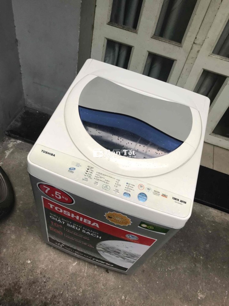 Máy giặt Toshiba còn đẹp hình thực tế dùng tốt