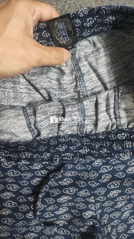 Sọt Japan Phú sĩ Tím size M chất linen