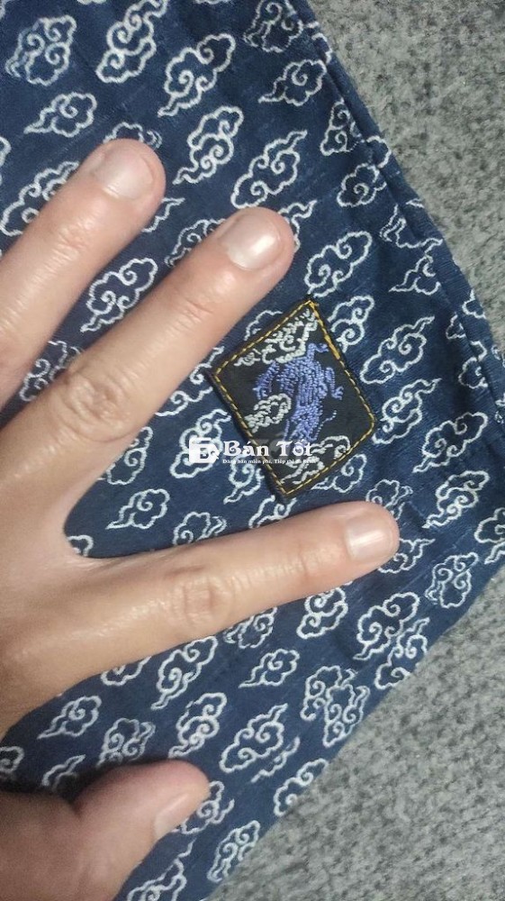 Sọt Japan Phú sĩ Tím size M chất linen