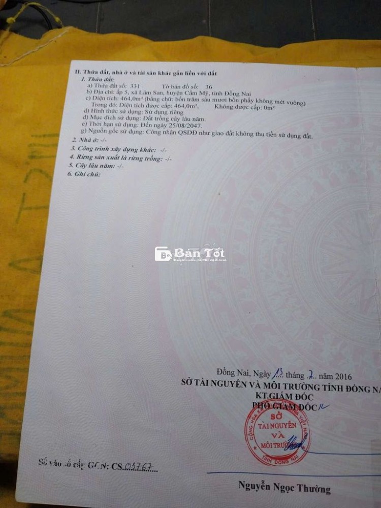 Đất Du Lịch Nghĩ Dưỡng Phù Hợp Với Kinh Doanh Khách Sạn