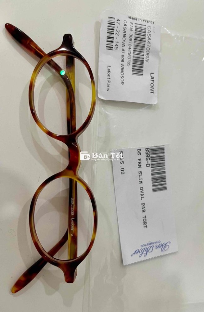 Pass kính handmade Bensilver xách tay Mỹ