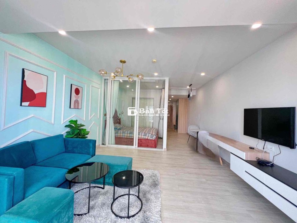 CHO THUÊ CĂN HỘ GOLD COAST 1 PHÒNG NGỦ VIEW XÉO BIỂN GIÁ 13 TRIỆU