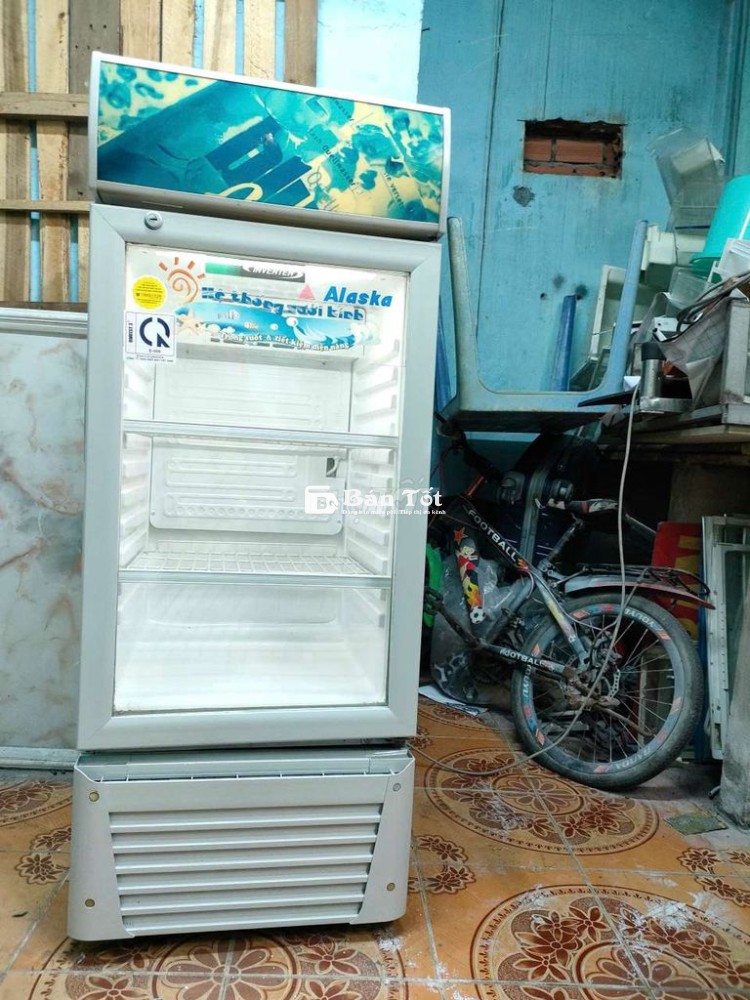 Tủ mát Alaska 170l máy móc zin nhỏ gọn sạch sẽ sẽ