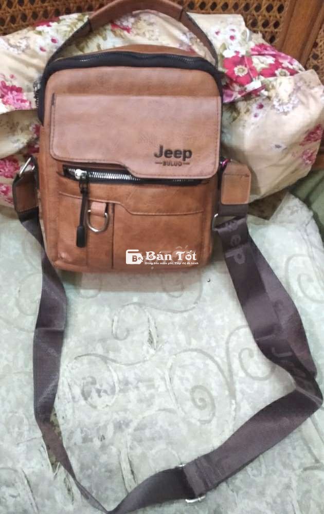 Pass túi Jeep nâu da bò đẹp, có đổi có ship xa 🐟