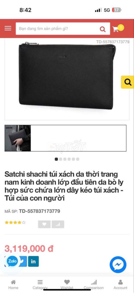 Chuyên cung cấp Clutch Sachi cao cấp với nhiều mẫu mã đa dạng, phù hợp với nhiều phong cách thời trang. Clutch Sachi không chỉ là phụ kiện thời trang mà còn là vật dụng tiện ích mỗi ngày, giúp bạn tỏa sáng mọi lúc mọi nơi.