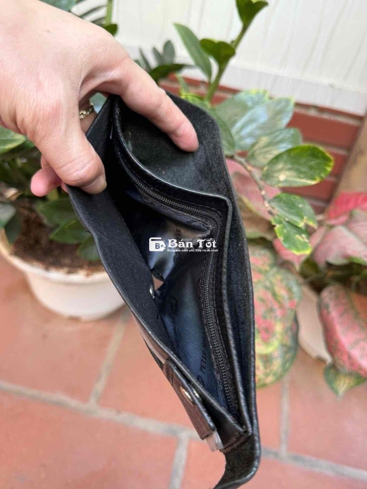 Ví da bò miếng mềm êm hiệu DQS