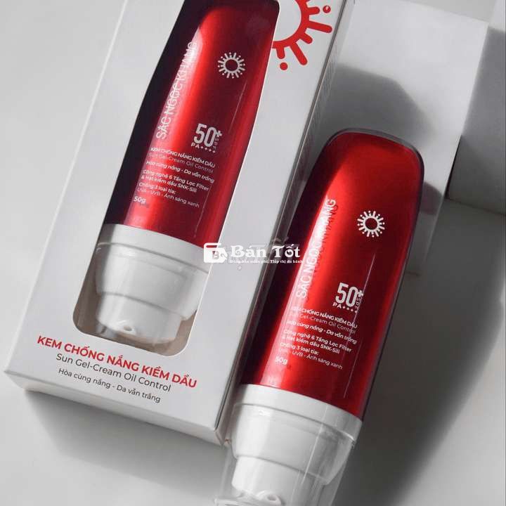 KEM CHỐNG NẮNG KIỀM DẦU SẮC NGỌC KHANG (TUÝP 50G)