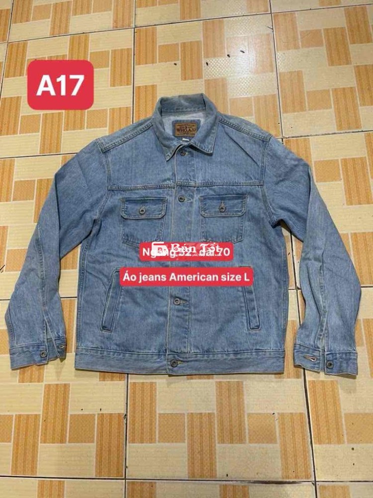 Áo Jeans American size L