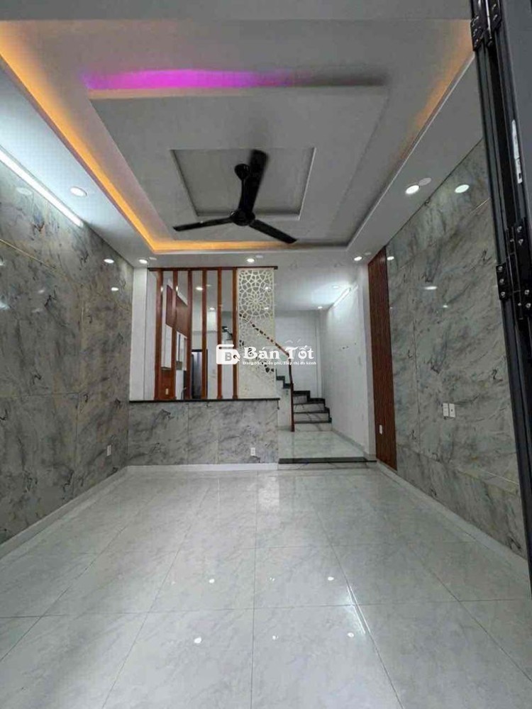 SÁT MT GÒ XOÀI - 3 TẦNG - 4 x 10 - ĐƯỜNG NHỰA 6M THÔNG