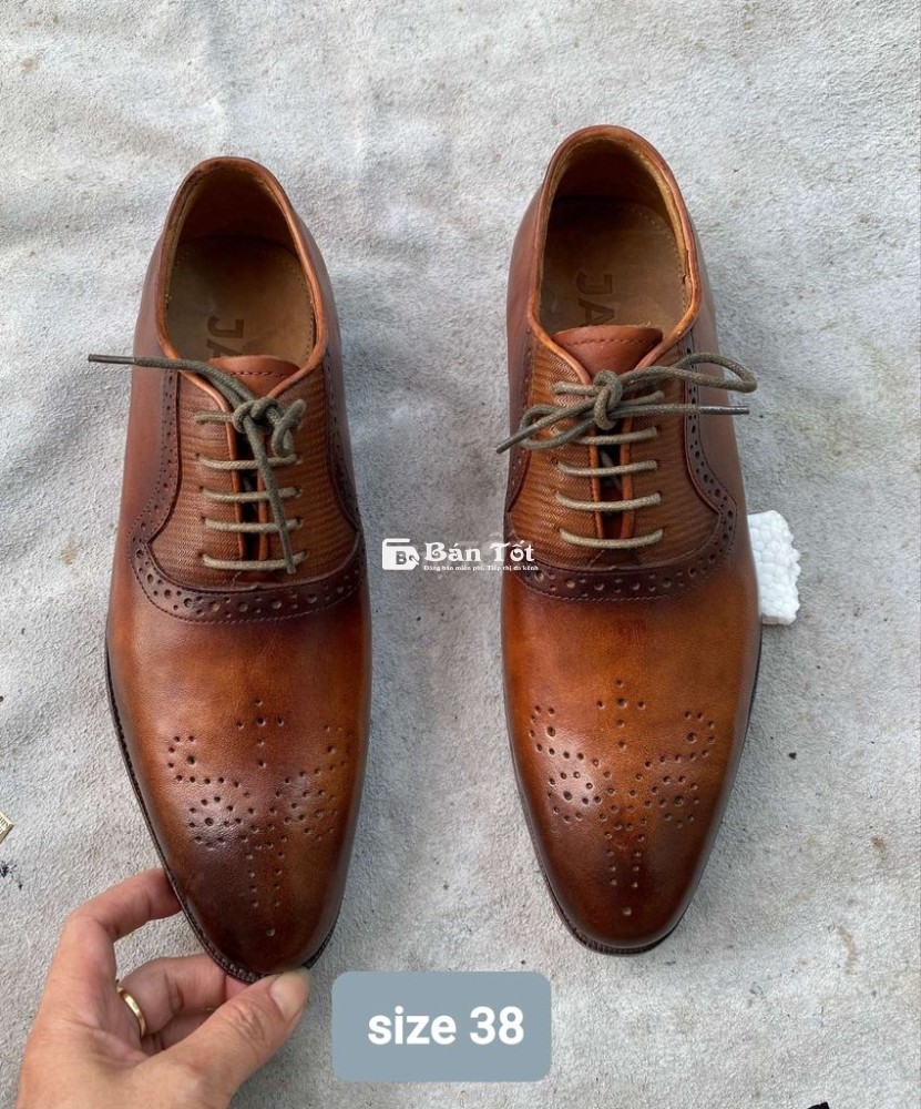 Giày da thật hàng cao cấp đế phíp