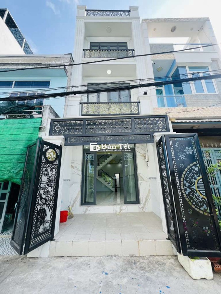 NHÀ BÁN MT ĐƯỜNG SỐ- NGAY TKTQ-80m2-4 TẦNG HOÀN CÔNG-ĐƯỜNG 7M THÔNG