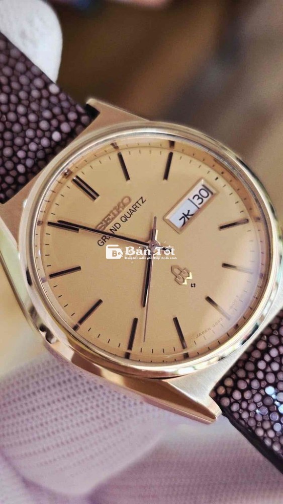 Đồng Hồ Nam Thương Hiệu Seiko Cap Gold