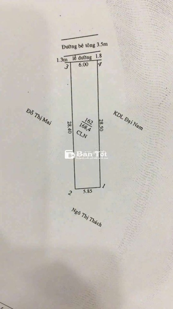 RẺ SỐ 1_BÁN 168M2 ĐẤT HIỆP AN, THỦ DẦU MỘT_GIÁ 1.85TỶ_CÁCH DT744 _ 80M