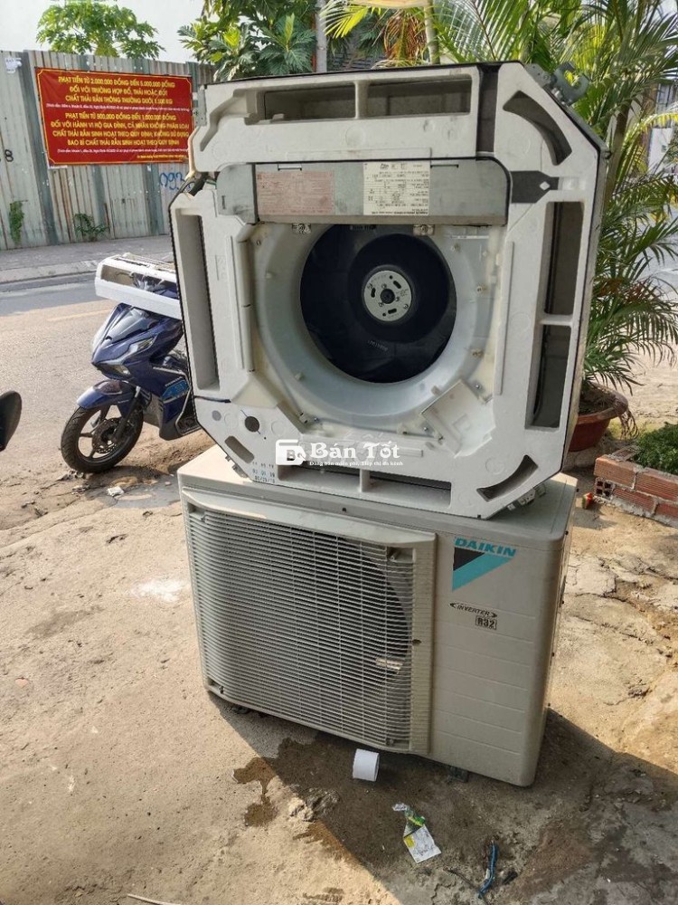 Thanh lý máy lạnh âm trần 4hp inverter điện 220w