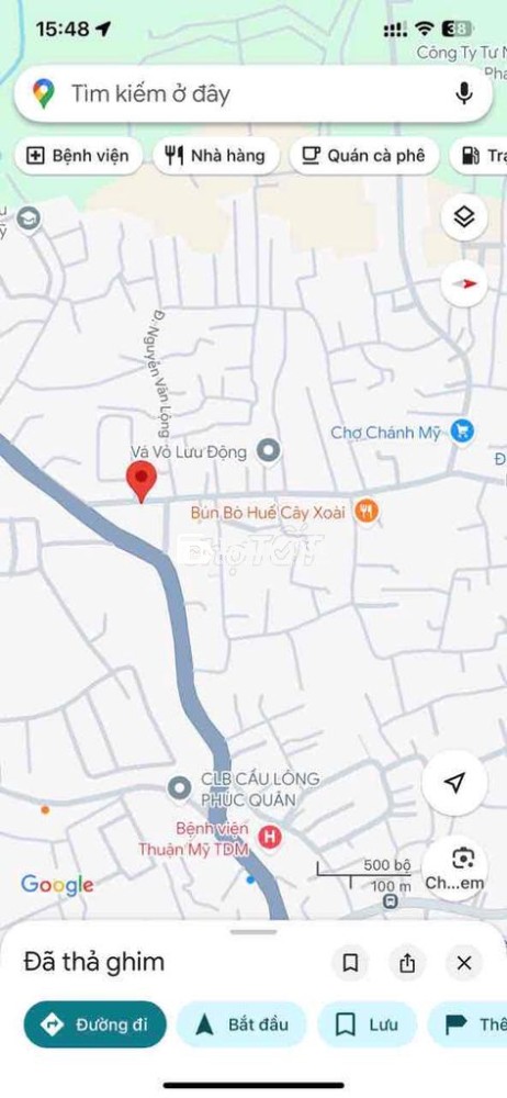 Đất Mặt Tiền Kinh Doanh Đường Nguyễn Văn Lộng Ngay P. Chánh Mỹ TDM BD