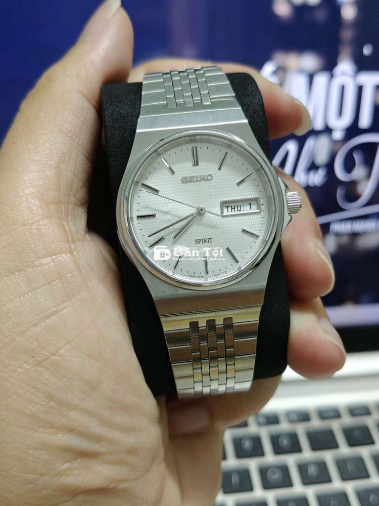 Seiko Spirit pin kính saphia độ mới cận Nos đẹp