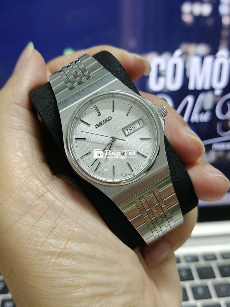 Seiko Spirit pin kính saphia độ mới cận Nos đẹp