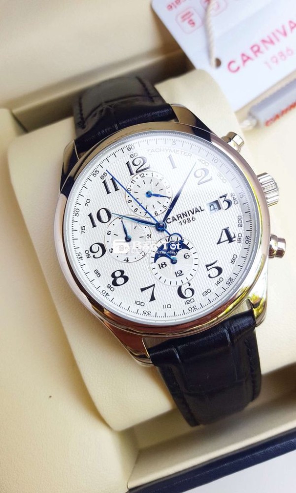 ĐỒNG HỒ CHÍNH HÃNG FULL BOX 6 KIM MÁY CƠ AUTOMATIC