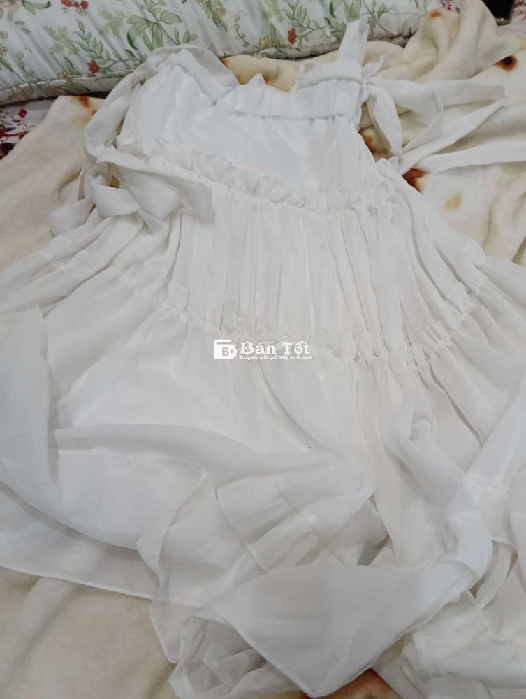 Đầm 2 dây tiểu thư