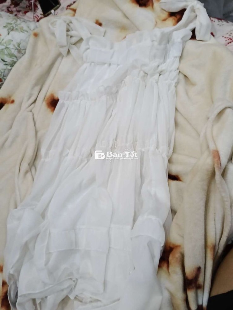 Đầm 2 dây tiểu thư