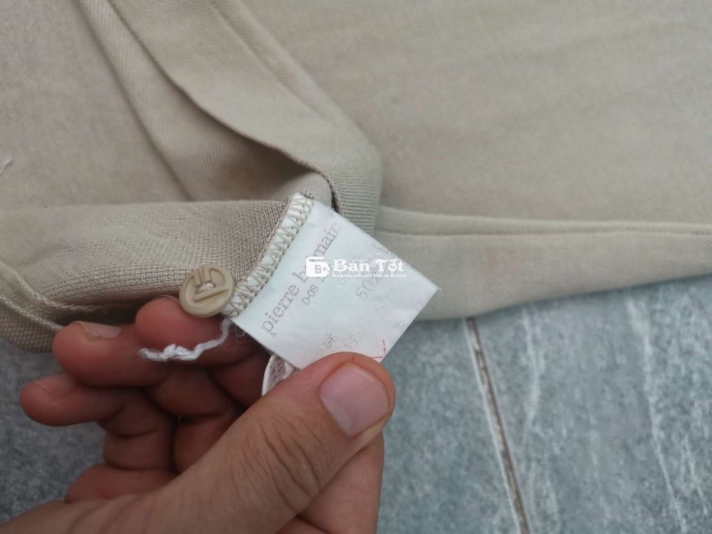 Áo polo Pierre Balmain ParisTokyoMadeVin90s form S