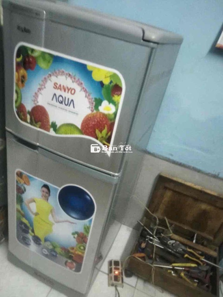 tủ lạnh sanyo 130lit không đóng tuyết dùng ok