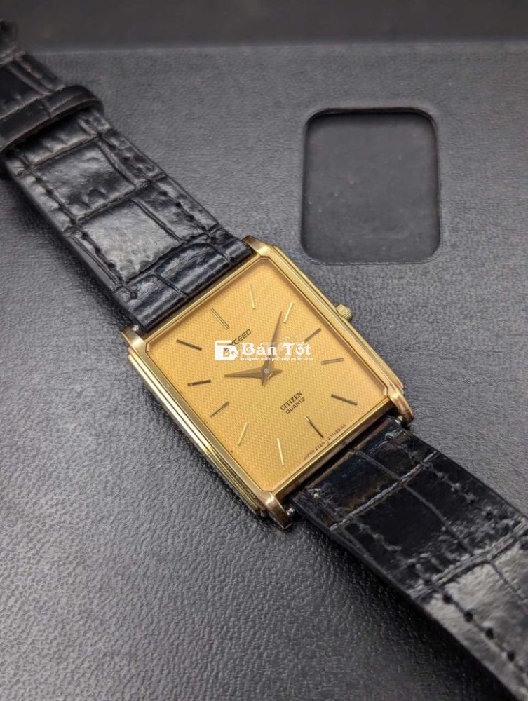 Đồng hồ Citizen exceed tank vàng cổ điển tinh tế