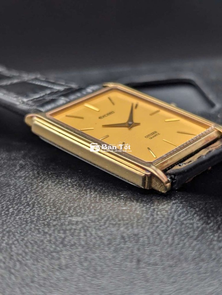 Đồng hồ Citizen exceed tank vàng cổ điển tinh tế