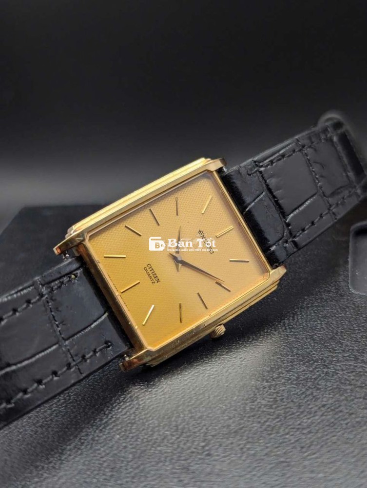 Đồng hồ Citizen exceed tank vàng cổ điển tinh tế