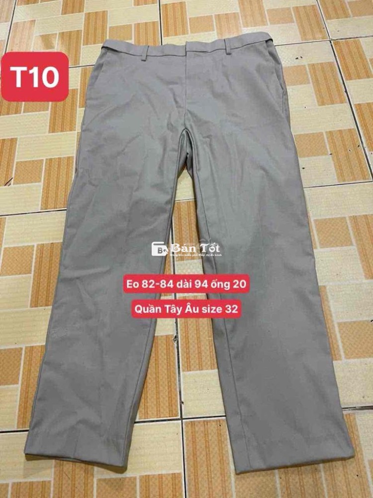 Quần Tây Âu size 32