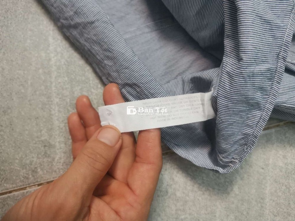 Áo sơmi Calvin Klein U.SMadeIronCustom Fit form L