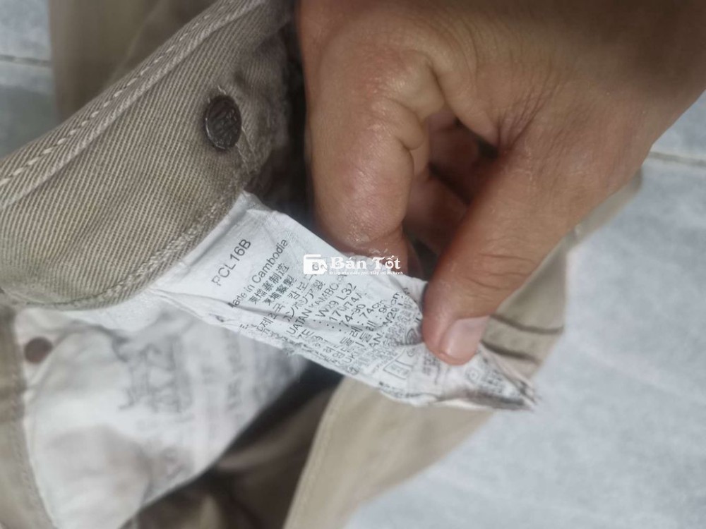 Quần Levis 511 Selvedge U.SMadeJeansSlim size 29