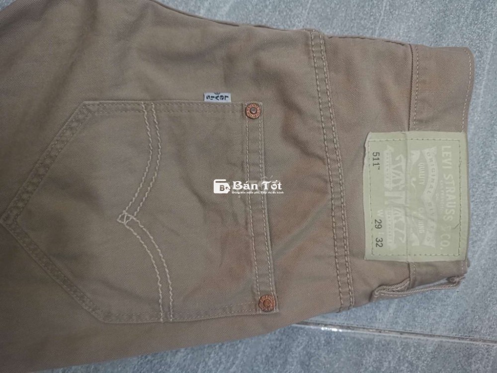 Quần Levis 511 Selvedge U.SMadeJeansSlim size 29