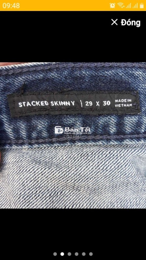 Quần Jeans Pacsăn 60 cành