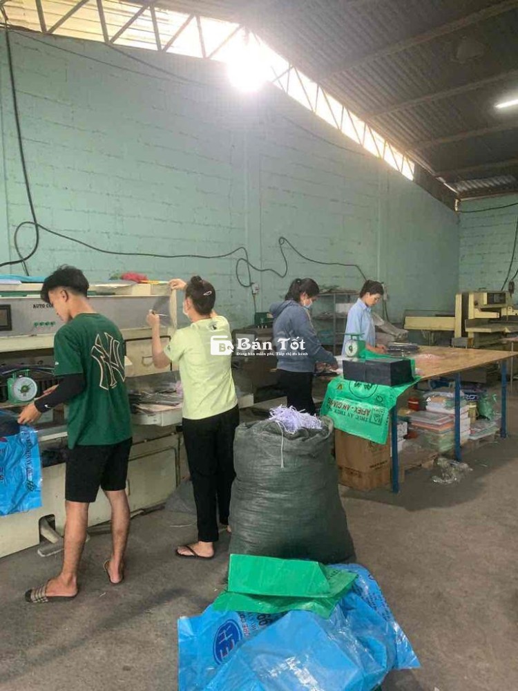 Mười công nhân vận chuyển giấy A4 ở Củ Chi