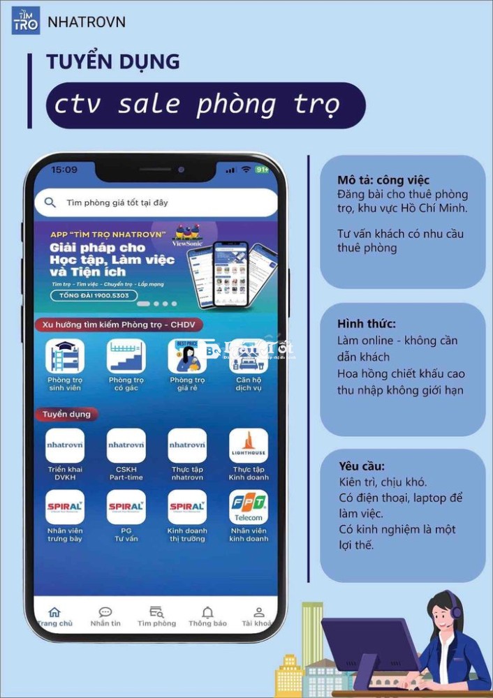 TÌM ĐỒNG ĐỘI SALE ONLINE