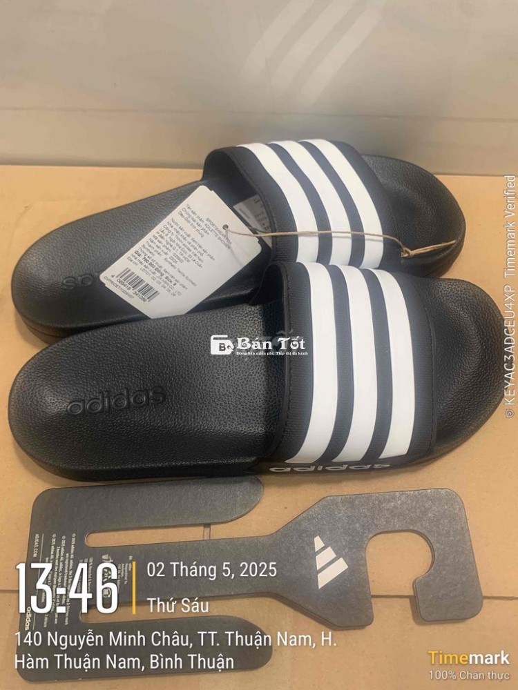 dép adidas chính hãng size 43