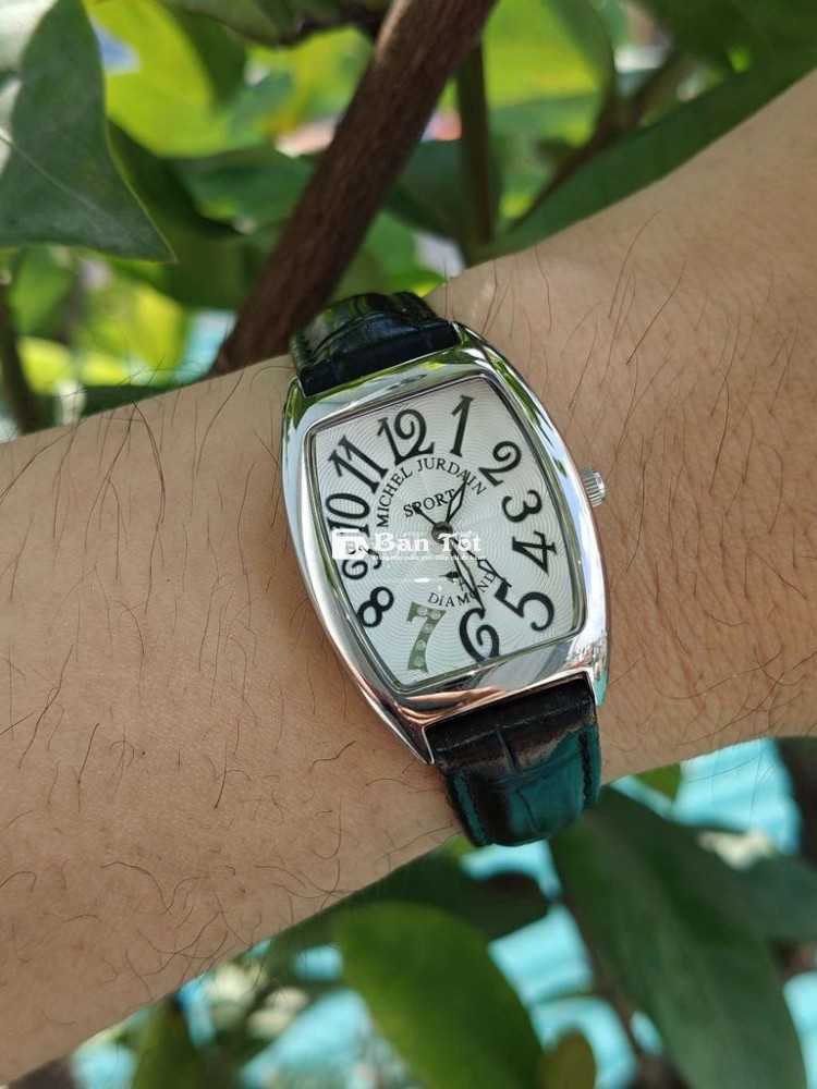 Tank Michel Jurdain quartz cọc số học trò nổi đẹp