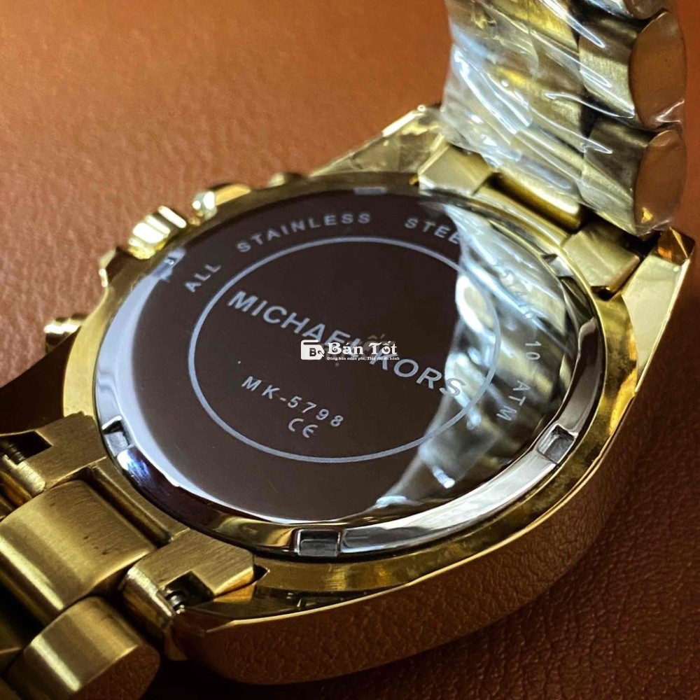 Đồng hồ Pin MIchael kors dây thép đúc